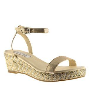 Touch Ups Bailey Champagne Espadrille Wedge